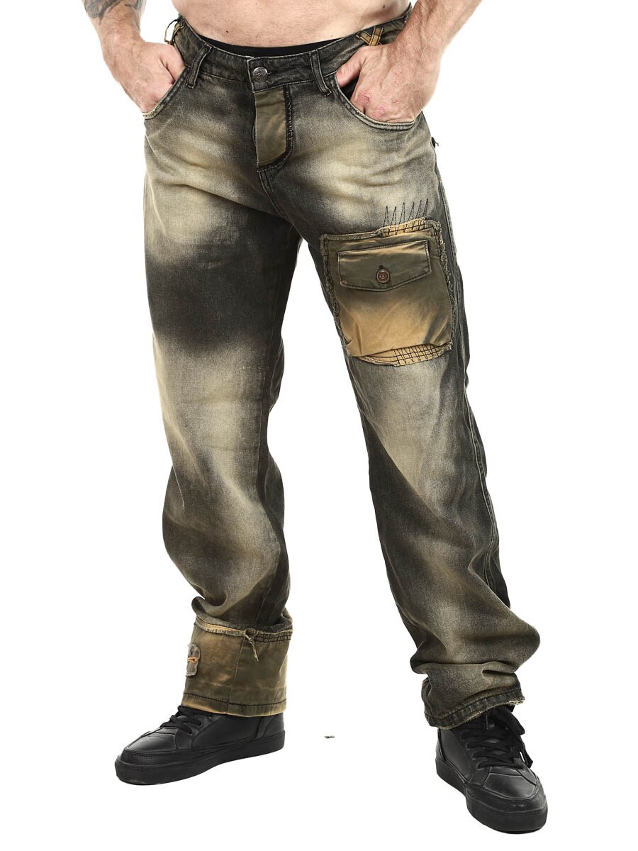 1840-1 Black Green kingz Jeans_2.jpg