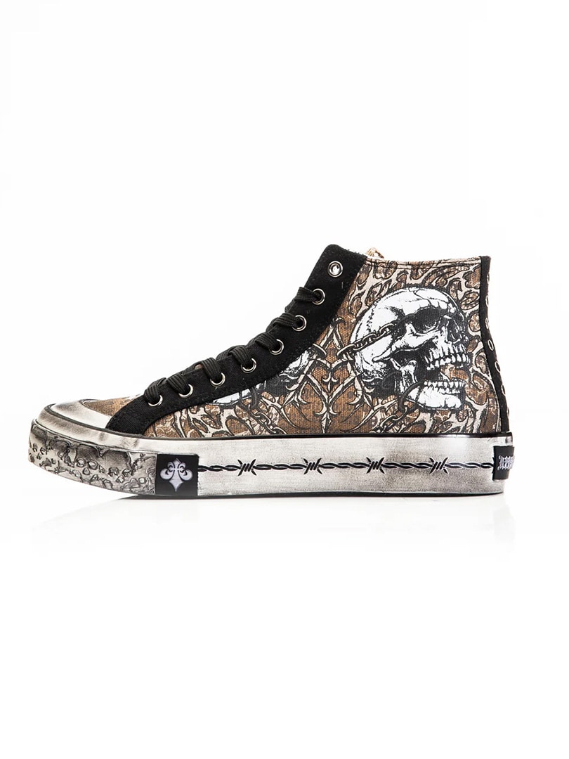 Affliction Collapse Sneakers - Brun.jpg