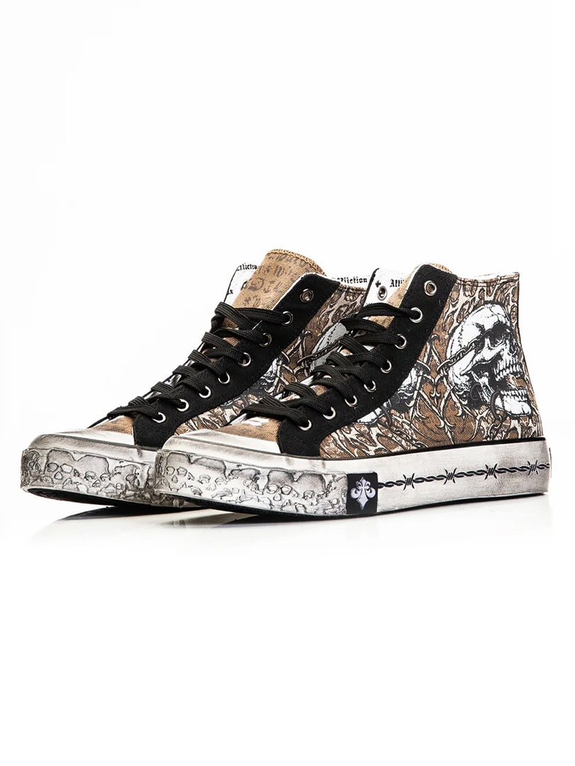 Affliction Collapse Sneakers - Brun 1.jpg