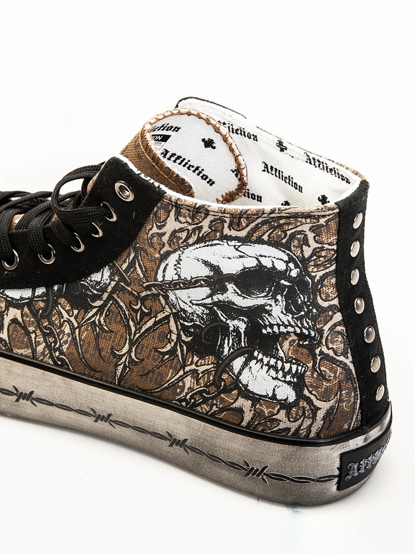 Affliction Collapse Sneakers - Brun 4.jpg