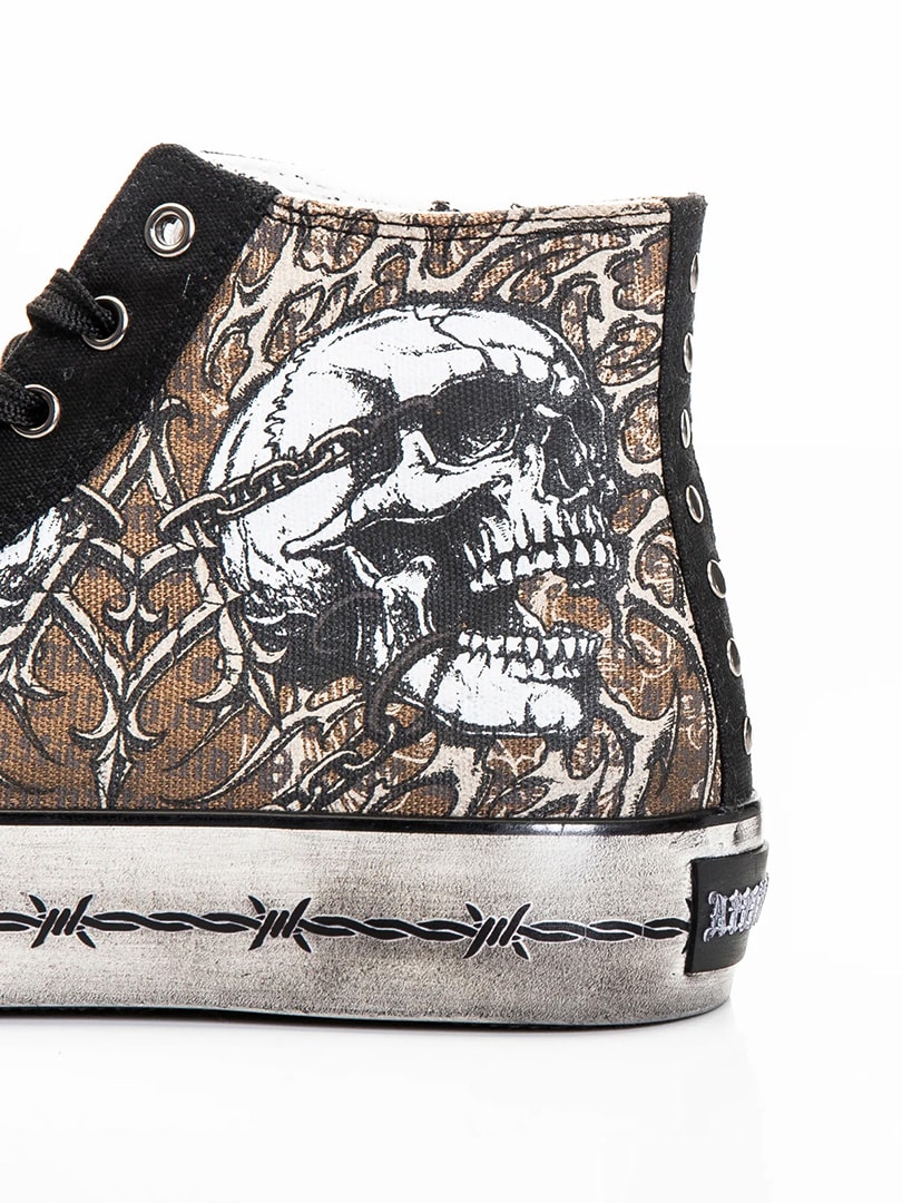 Affliction Collapse Sneakers - Brun 6.jpg