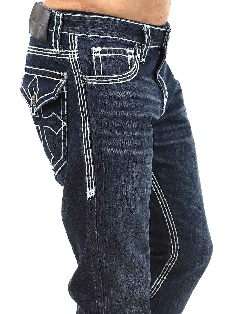 Affliction Cooper Weston Jeans - Dark blue_5.jpg