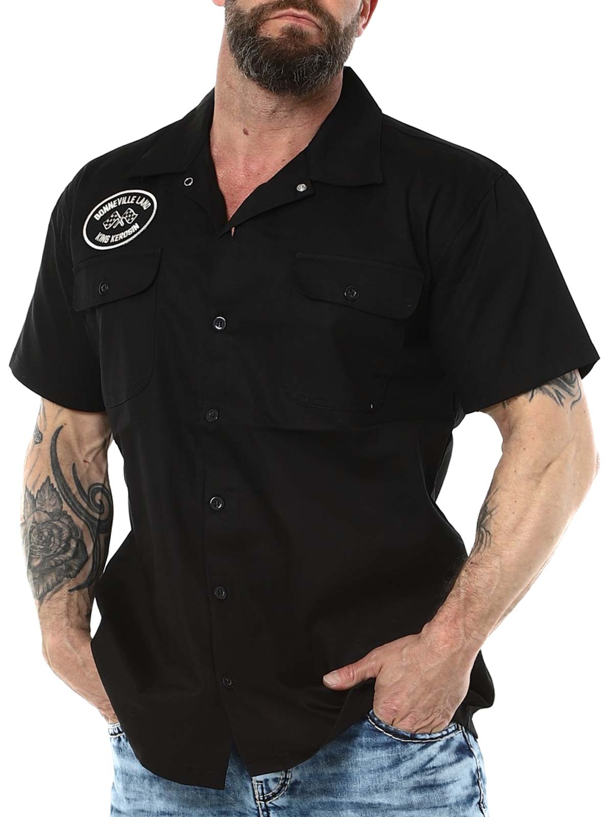 Bonneville Land King kerosin black shirt_3.jpg