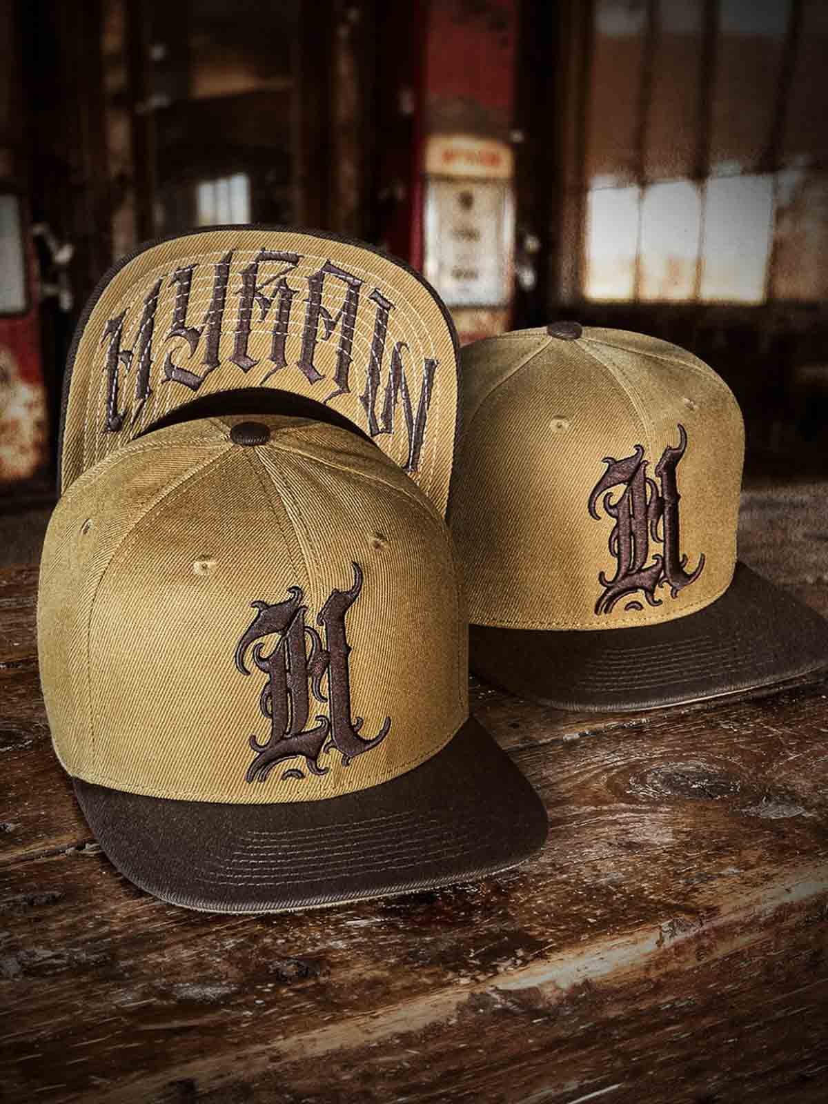 CAMEL H Snapback Cap.jpg