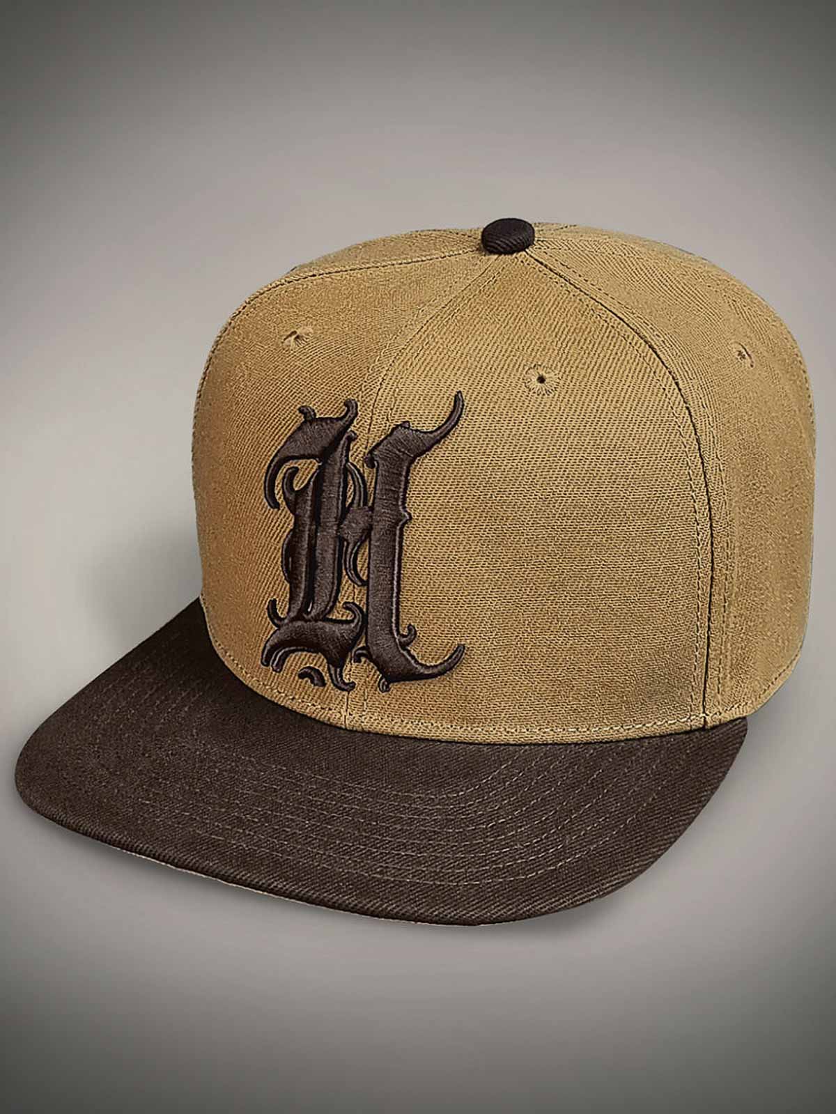 CAMEL H Snapback Cap 3.jpg