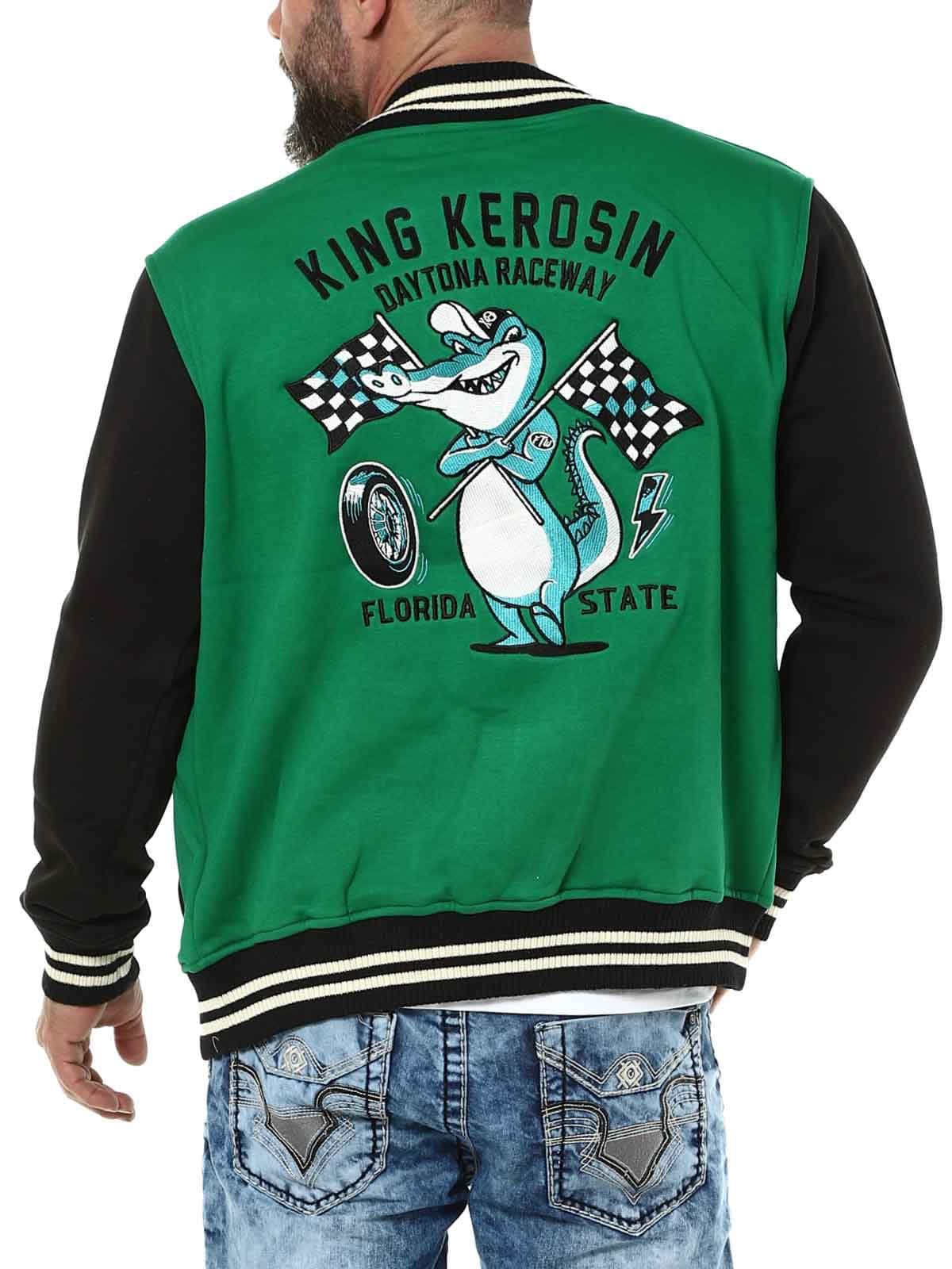 Daytona Raceway Jacket green King Kerosin_4.jpg