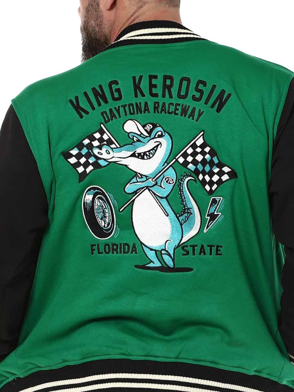 Daytona Raceway Jacket green King Kerosin_5.jpg