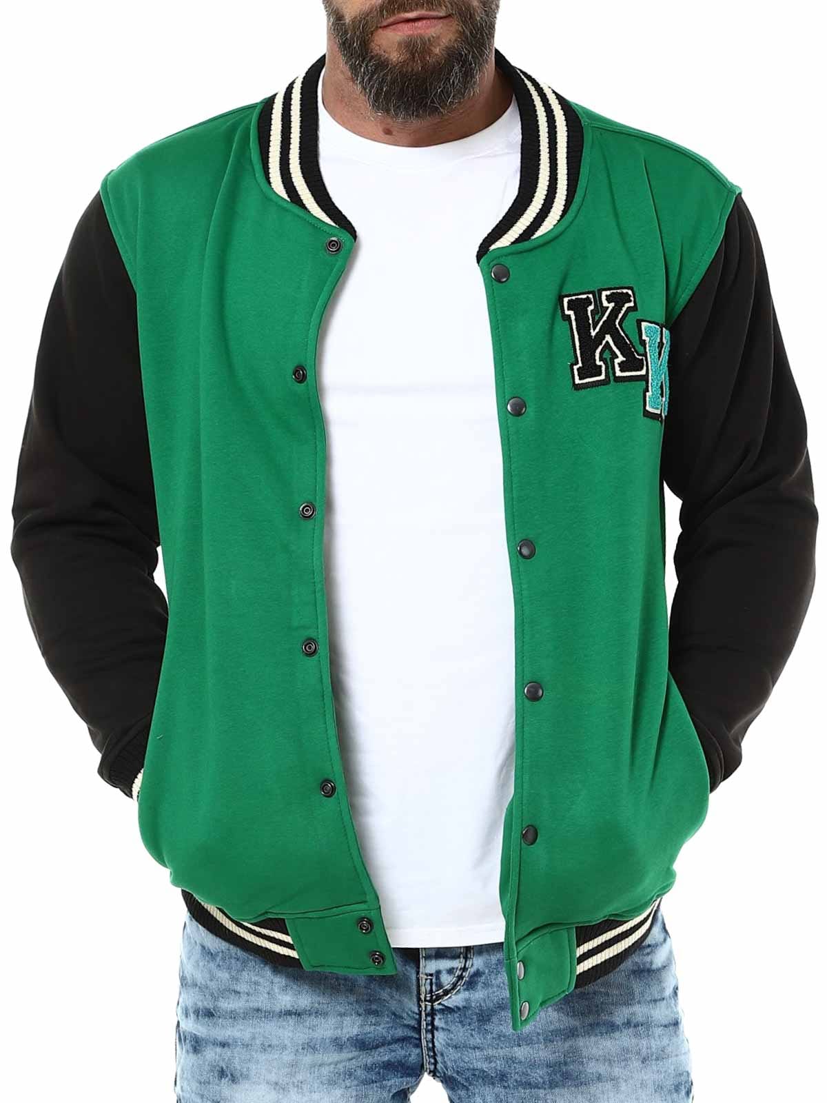 Daytona Raceway Jacket green King Kerosin_6.jpg