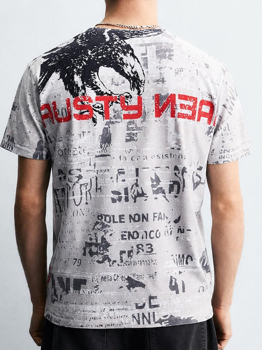 Eagle Script T-shirt - Washed Black.jpg