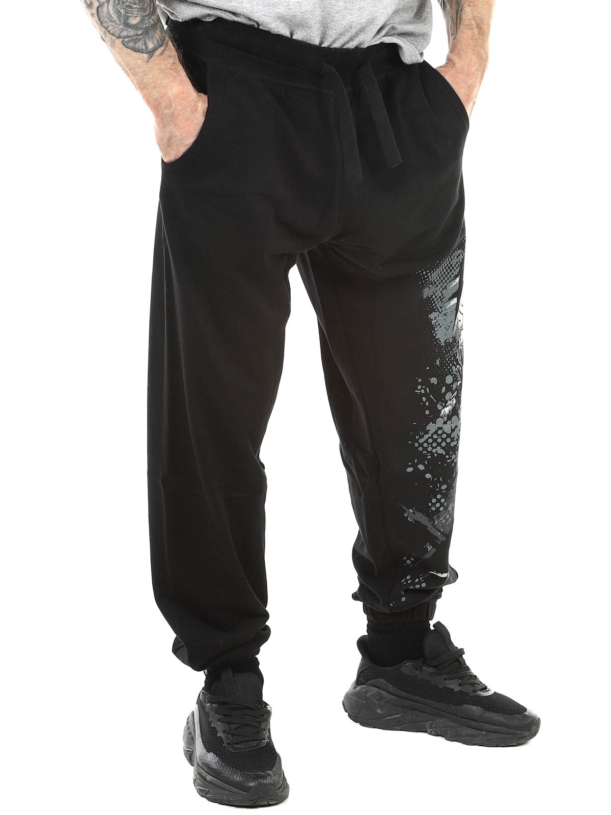 Fact of Life Labyrinth Sweatpants - Black_2.jpg