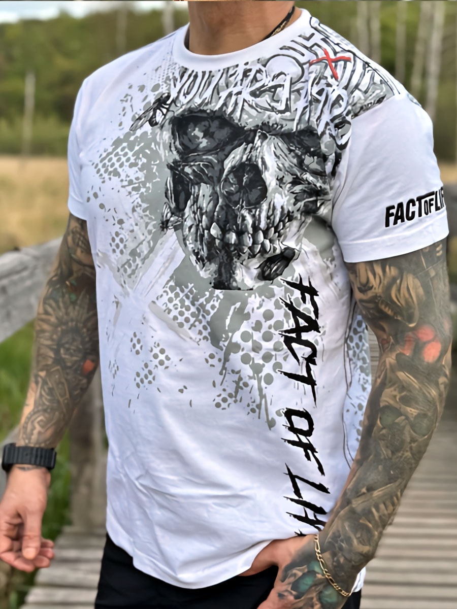 Fact of Life Labyrinth T-shirt white 1.jpg