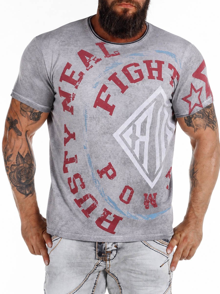 Fighter Power T-shirt dark grey main.jpg