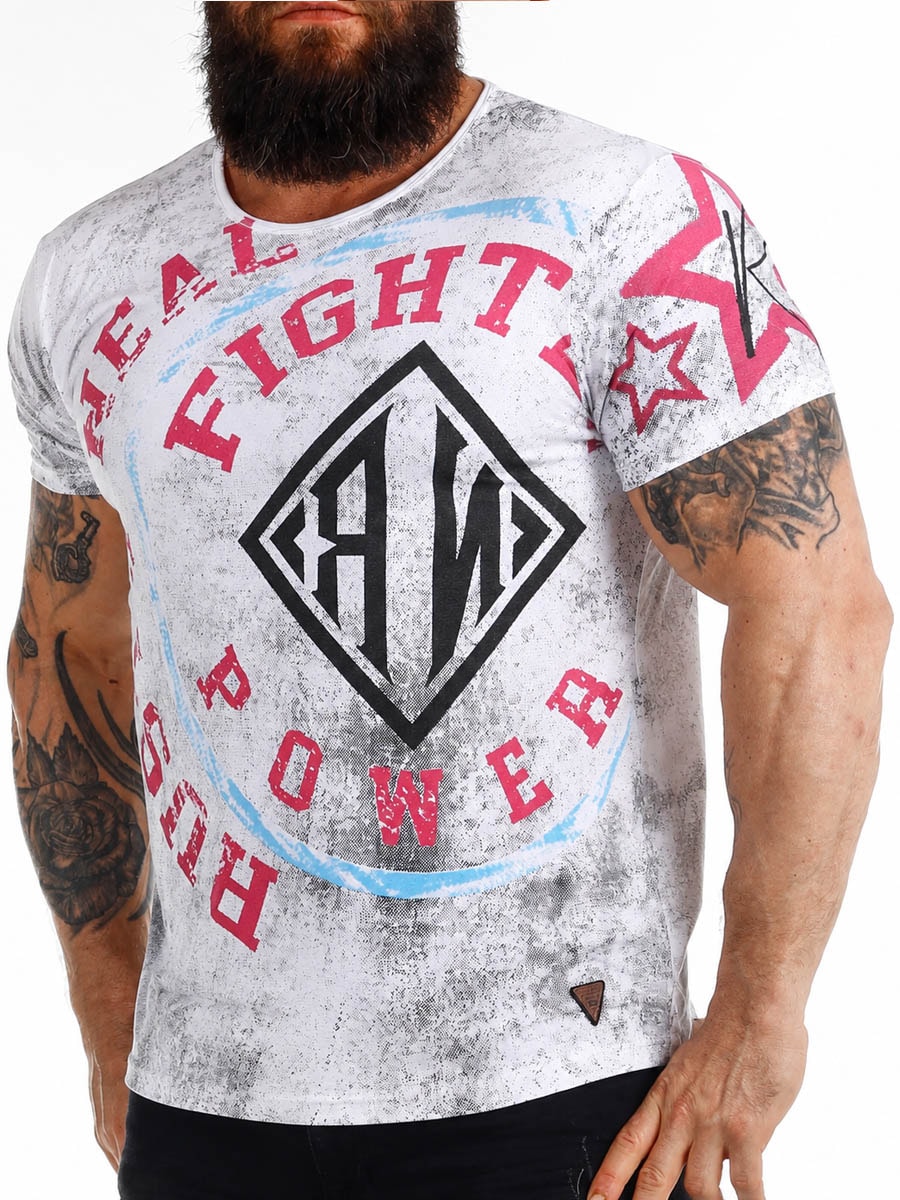 Fighter Power T-shirt white front.jpg