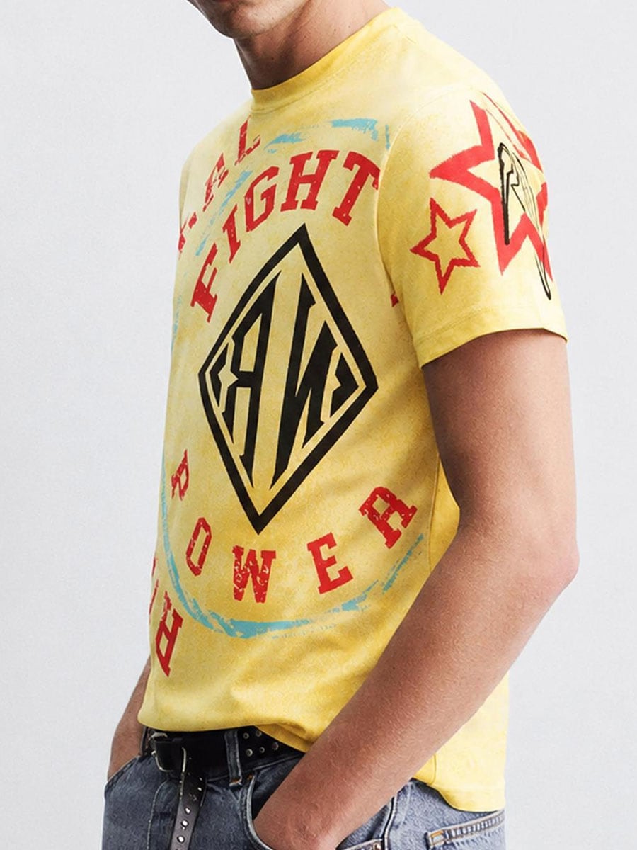 Fighter Power T-shirt yelow 1.jpg