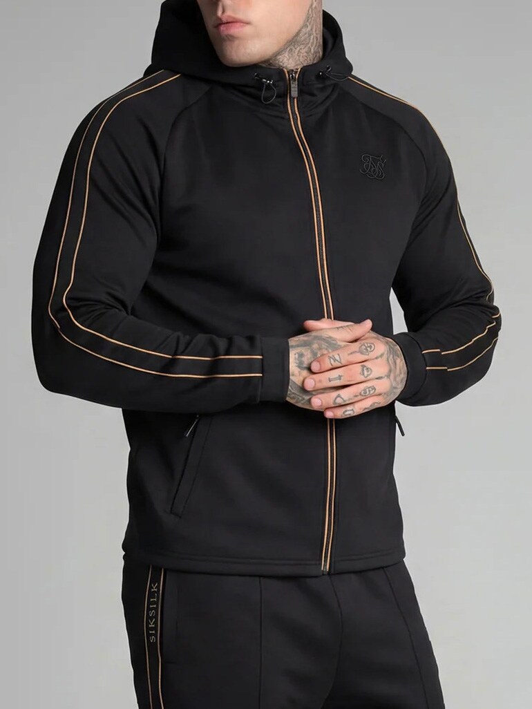 Full Zip 28221 SikSilk Hoodie - Svart 4.jpg