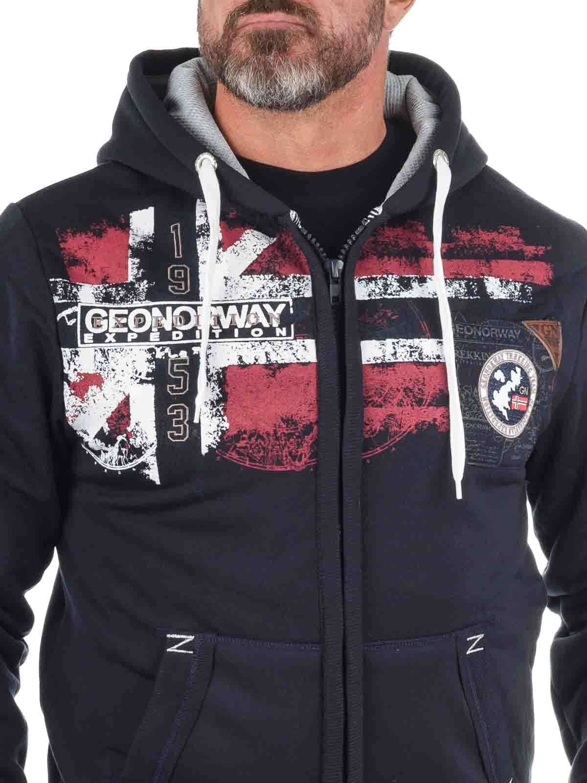 Genox Geo Norway Zip Hoodie Dark blue_3.jpg