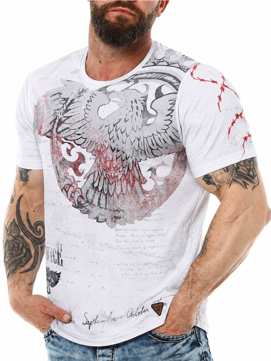 Highway Eagle T-shirt - Vit main.jpg