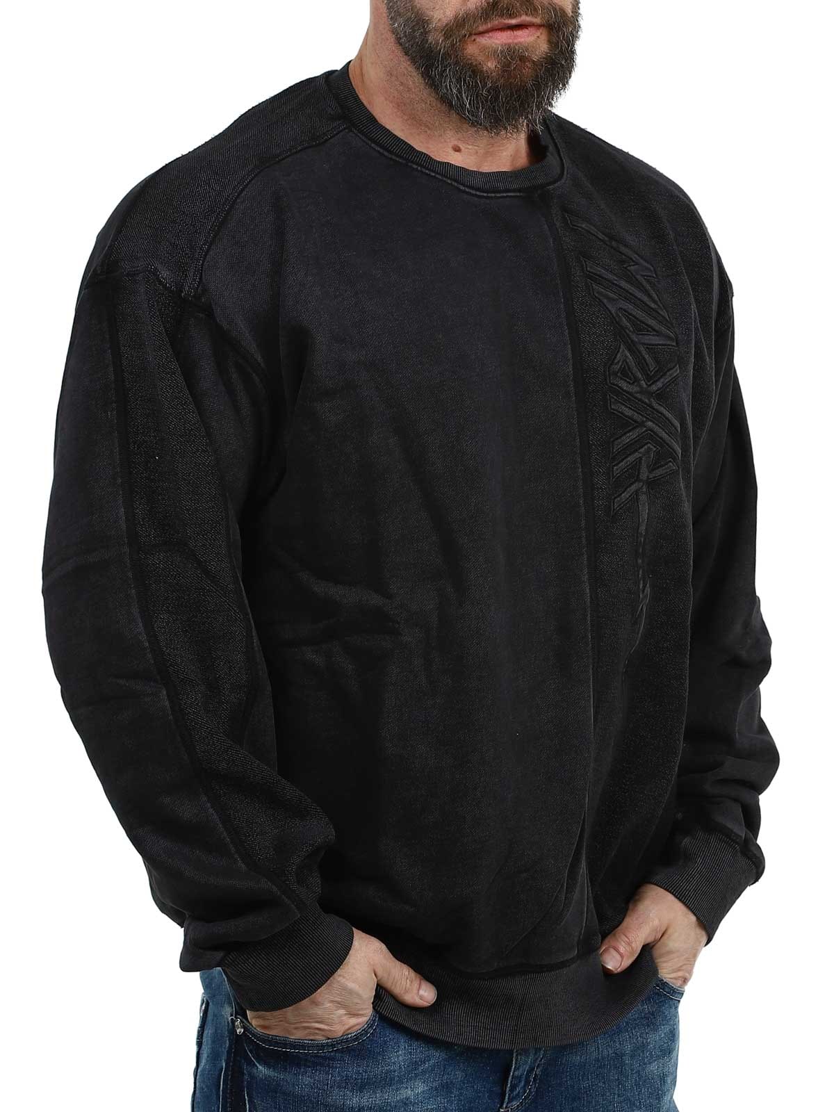 Hyraw Bolt Oversized Sweater Black_2.jpg