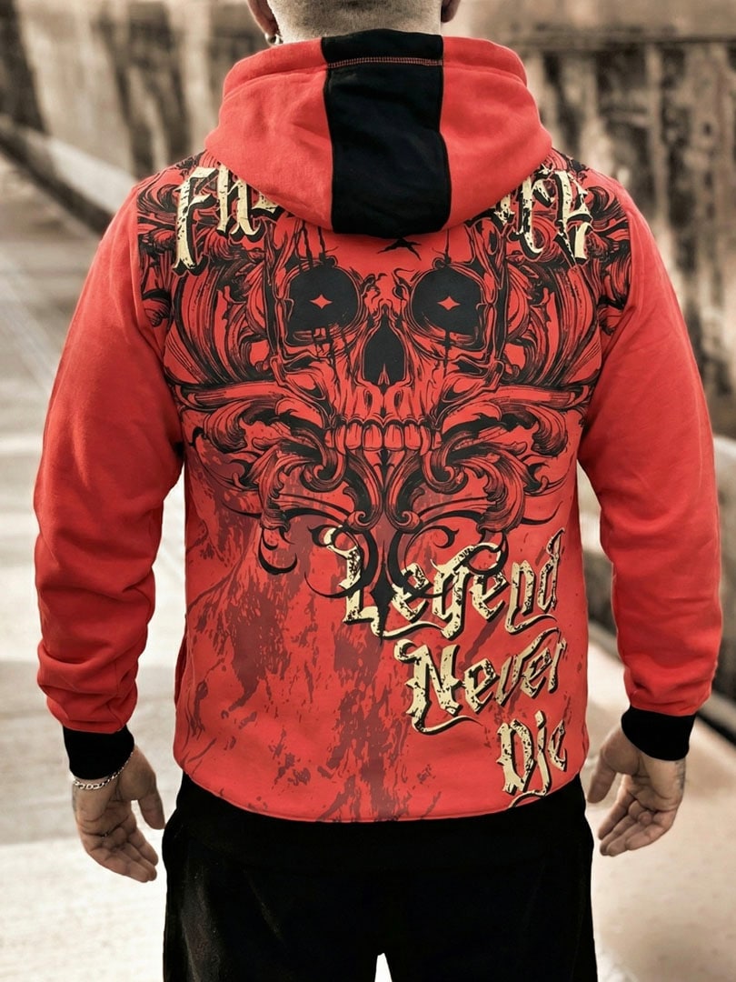 Legends Never Die Hoodie - Red.jpg
