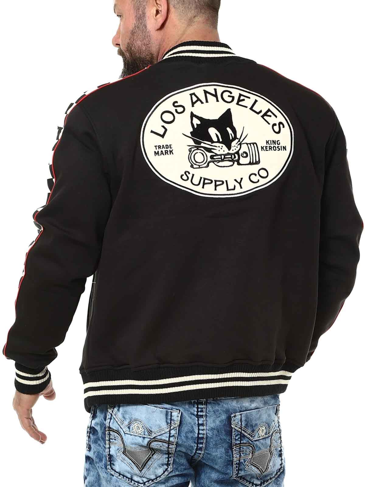 Los Angeles Supply Co Jacket black King Kerosin_5.jpg