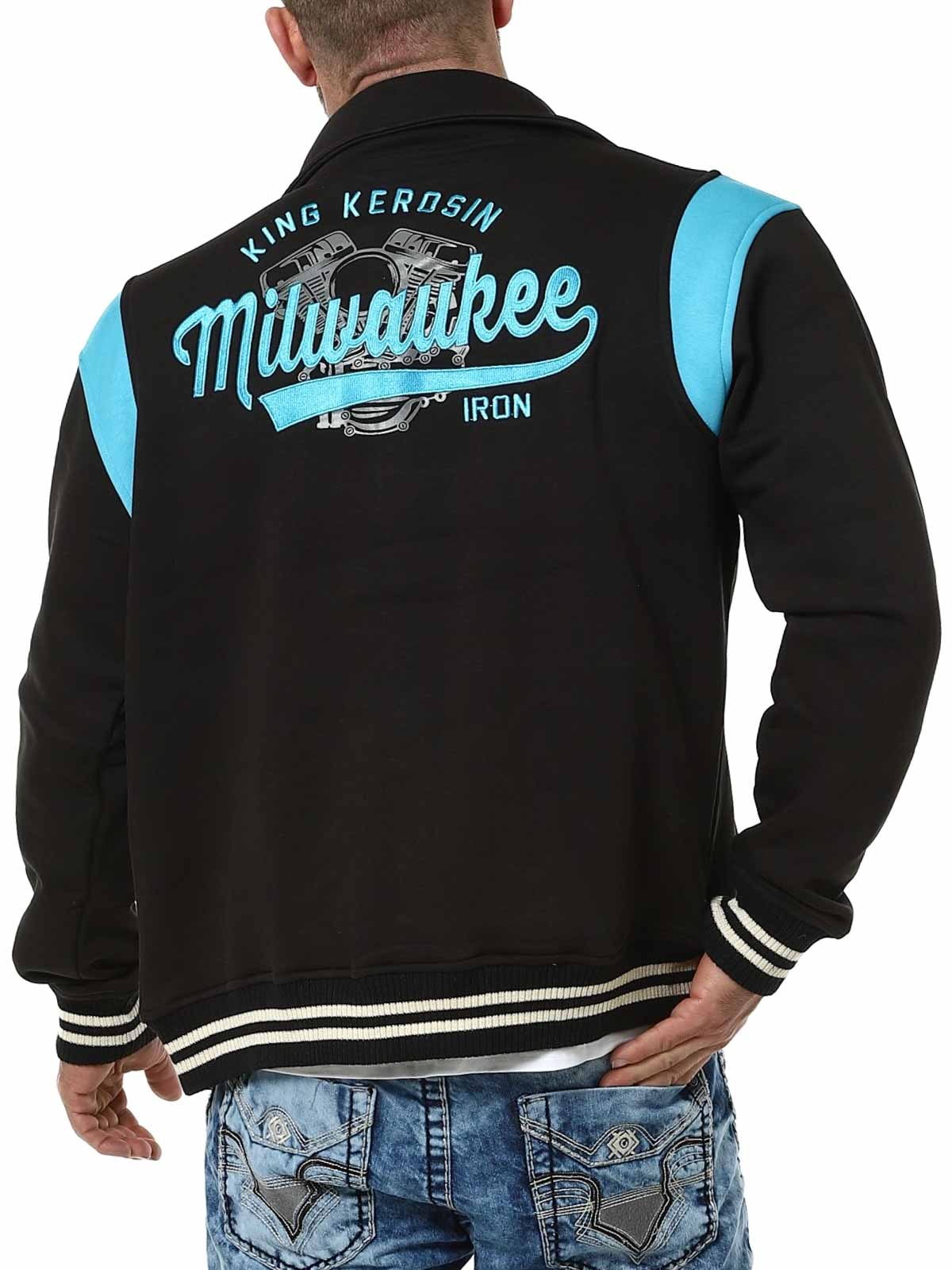 Milwaukee Jacket black green King Kerosin_6.jpg