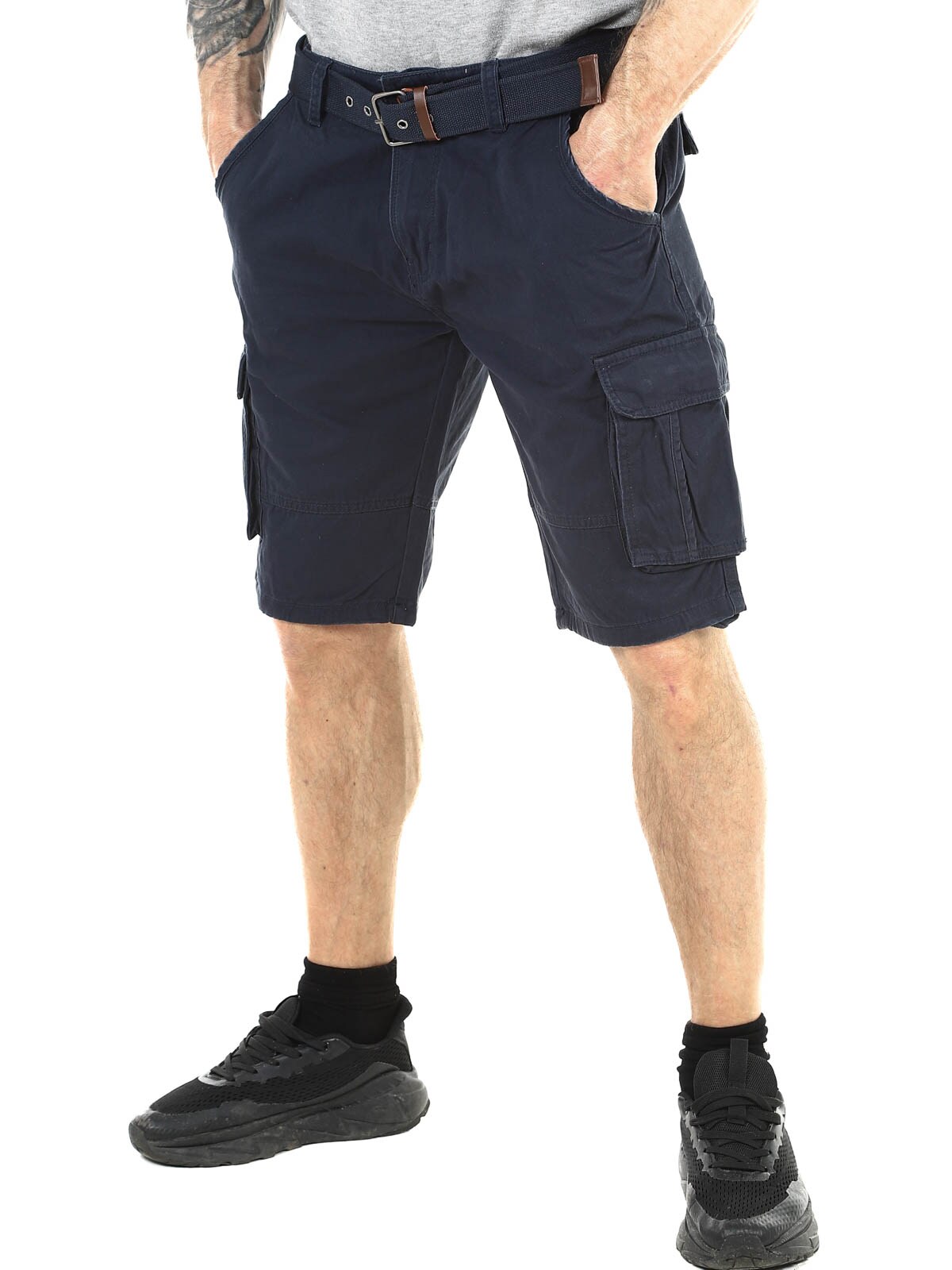 Monroe Indicode Shorts navy_2.jpg