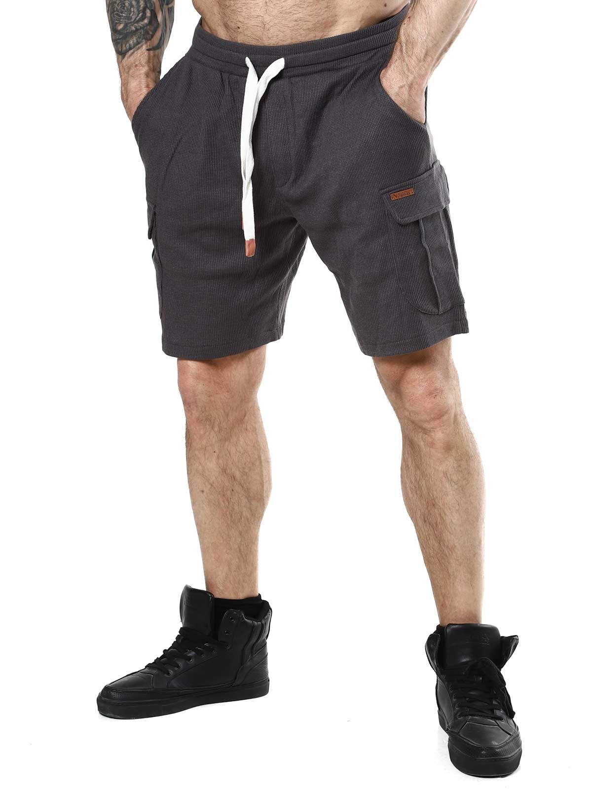 Palafel Geo Norway Shorts dark grey_2.jpg