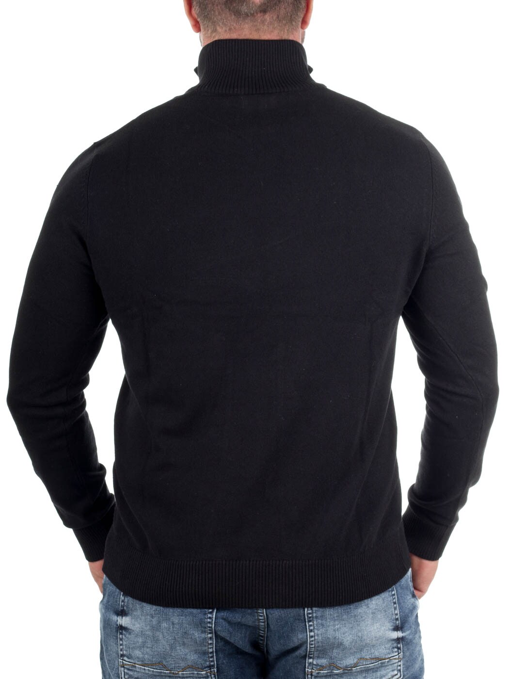 Rebel Callum Stickad Troja Black_6.jpg