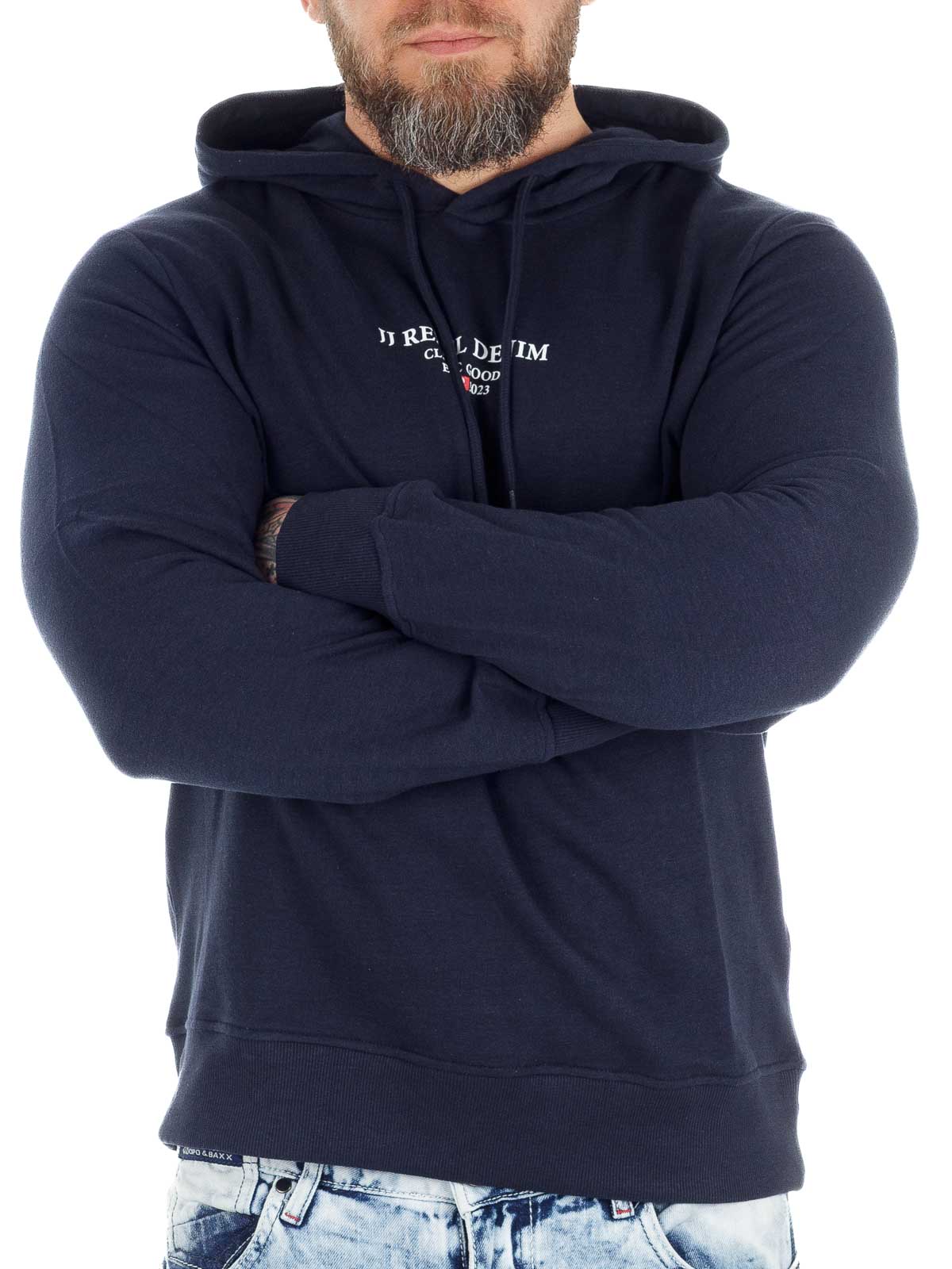 Rebel Print Hoodie dark blue_5.jpg