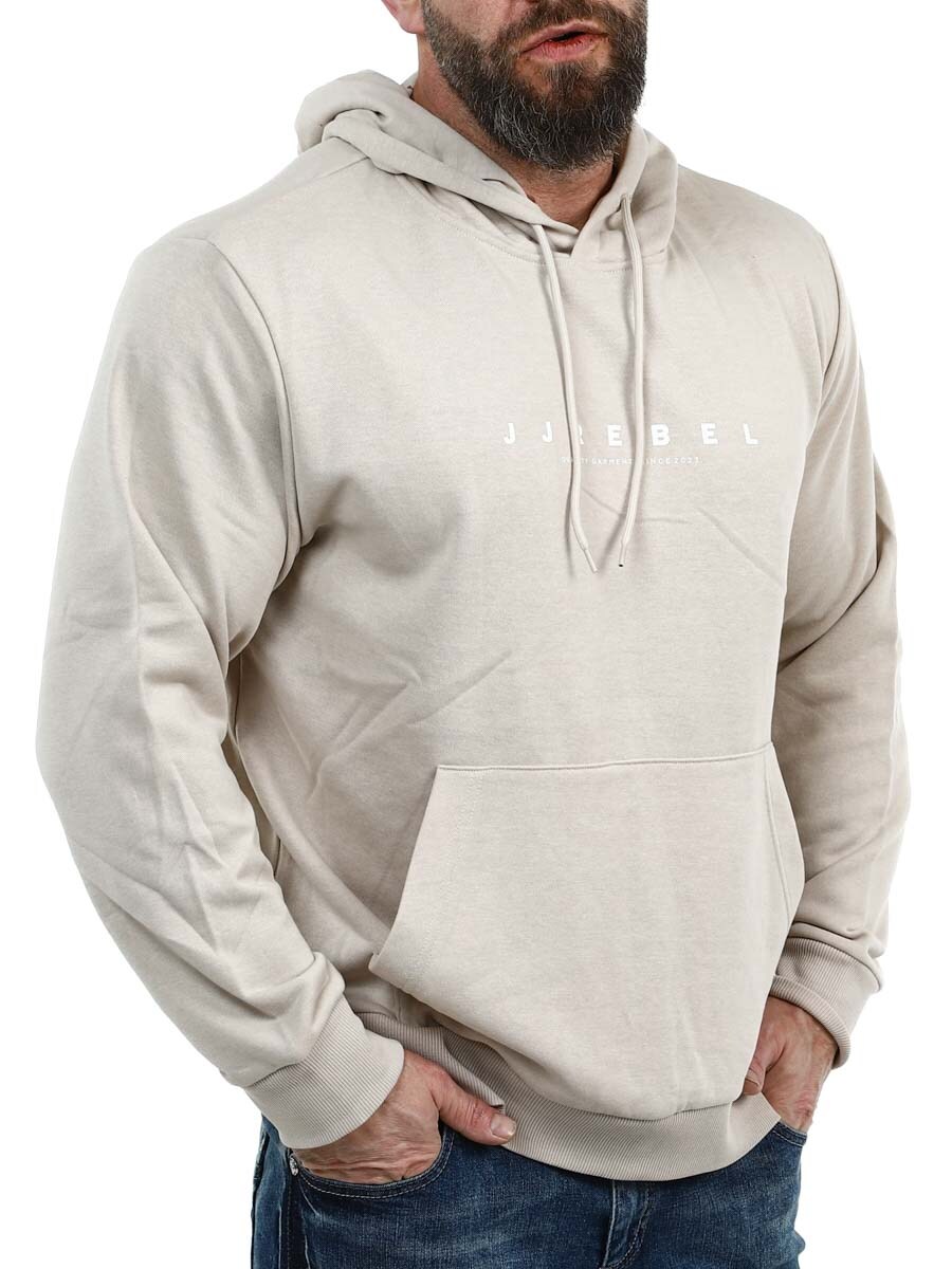 Rebel Rocky Logo Hoodie Beige Lars_2.jpg