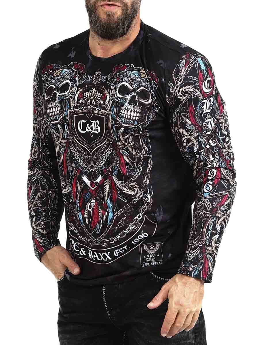 Rebel Spiral Cipo Baxx Longsleeve - Svart_3.jpg
