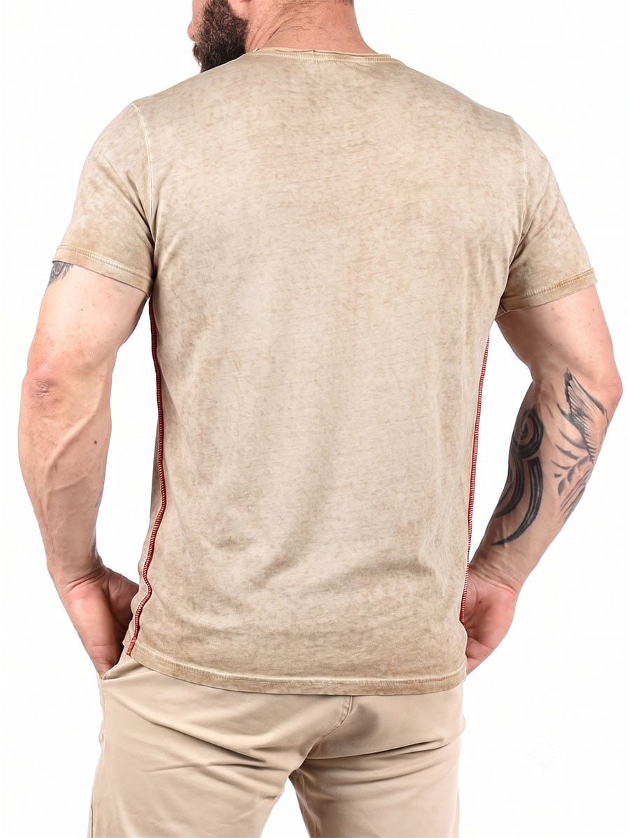 Rusty Neal Classic T-shirt - Beige 2.jpg