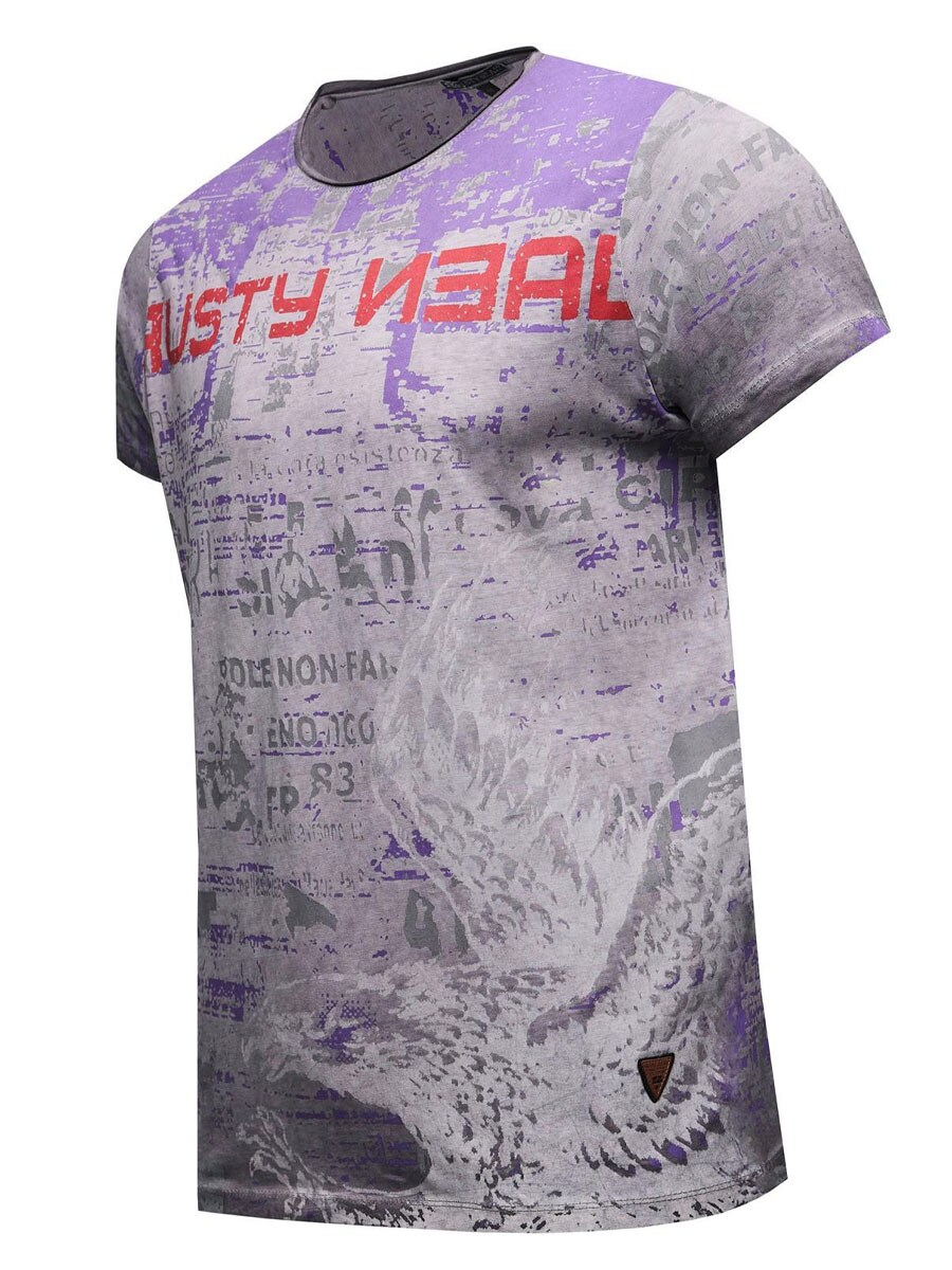 Rusty nealEagle Script T-shirt WashedBlack 4.jpg