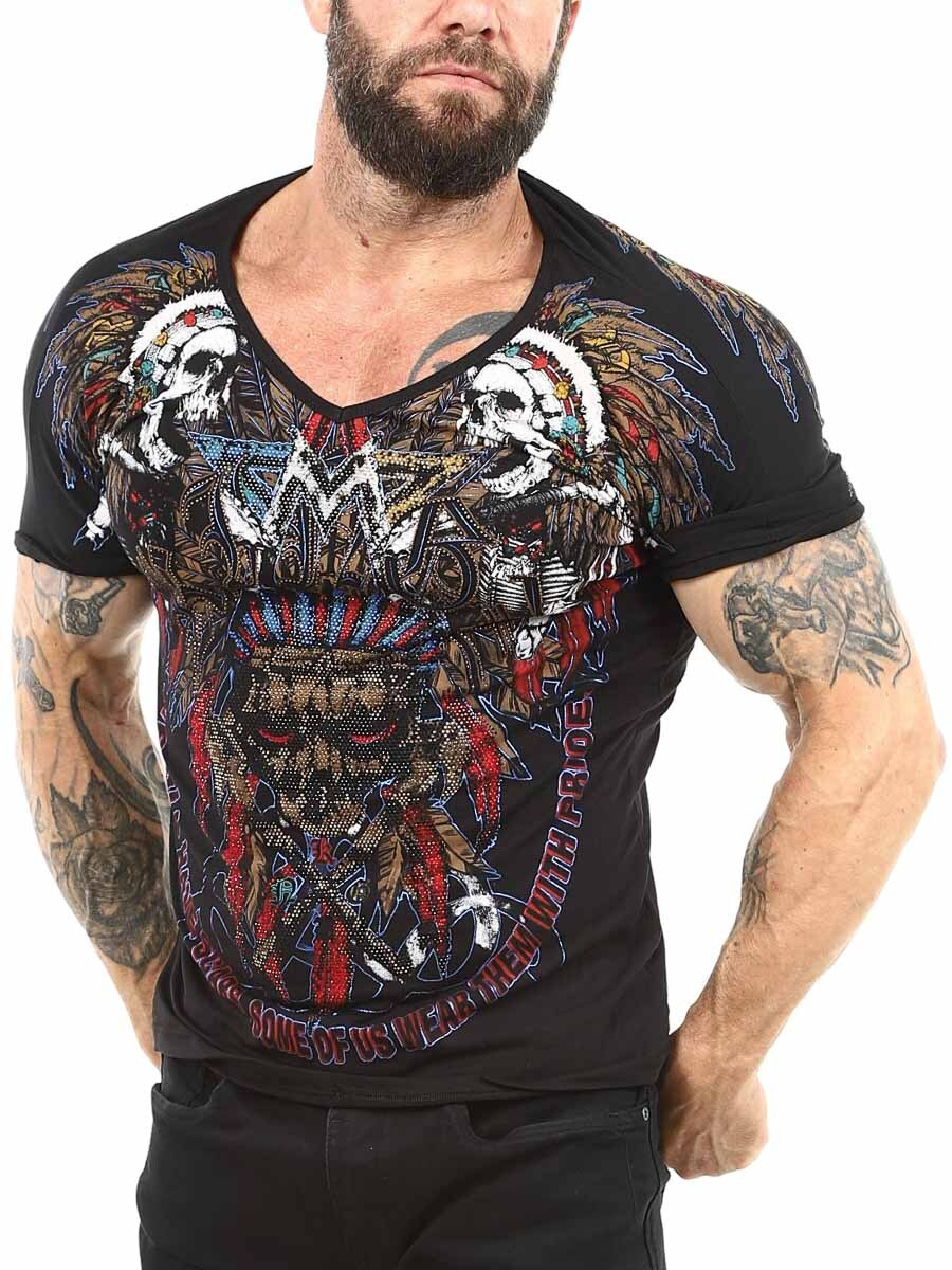 Scars Kingz T-shirt - Black Blue 3.jpg