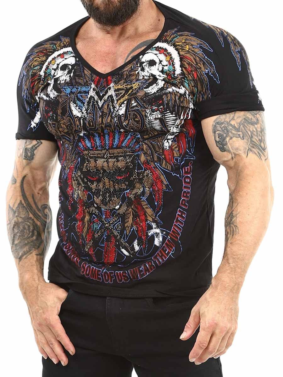 Scars Kingz T-shirt - Black Blue 4.jpg