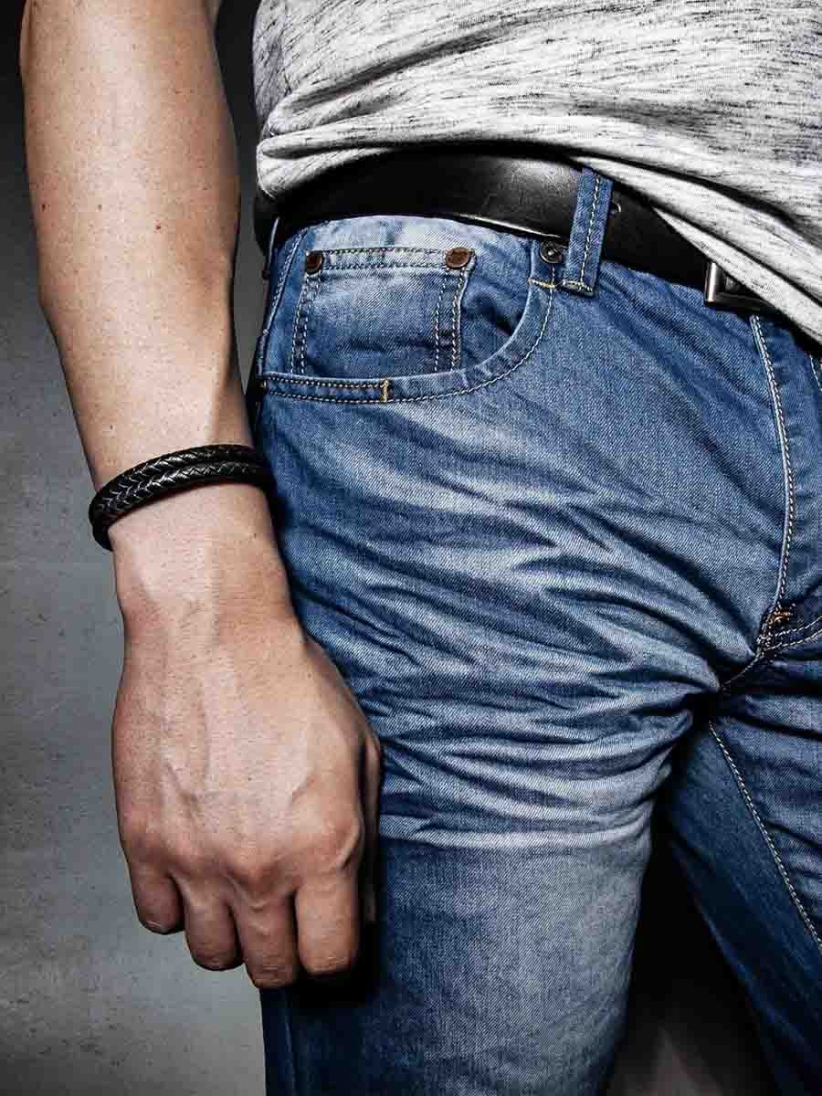 Serasar Double Leather Armband b005 5.jpg
