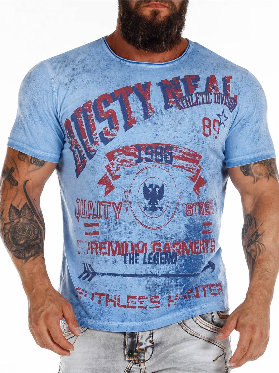 The Legend T-shirt Blue front.jpg
