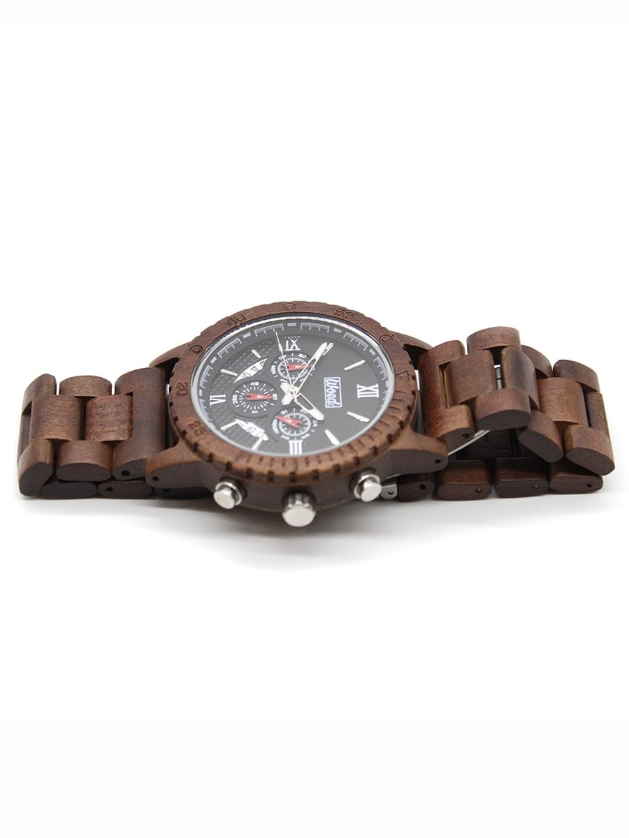 Wooded Premium Walnut Klocka 4- Brun 1.jpg
